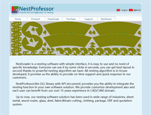 Tablet Screenshot of nestprofessor.com